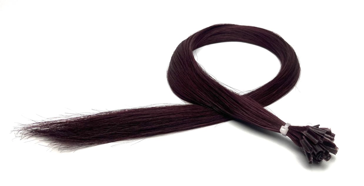 22" U-Tip Hair Extensions #99J Plum - Platinum Lockz Hair Extensions & Supplies