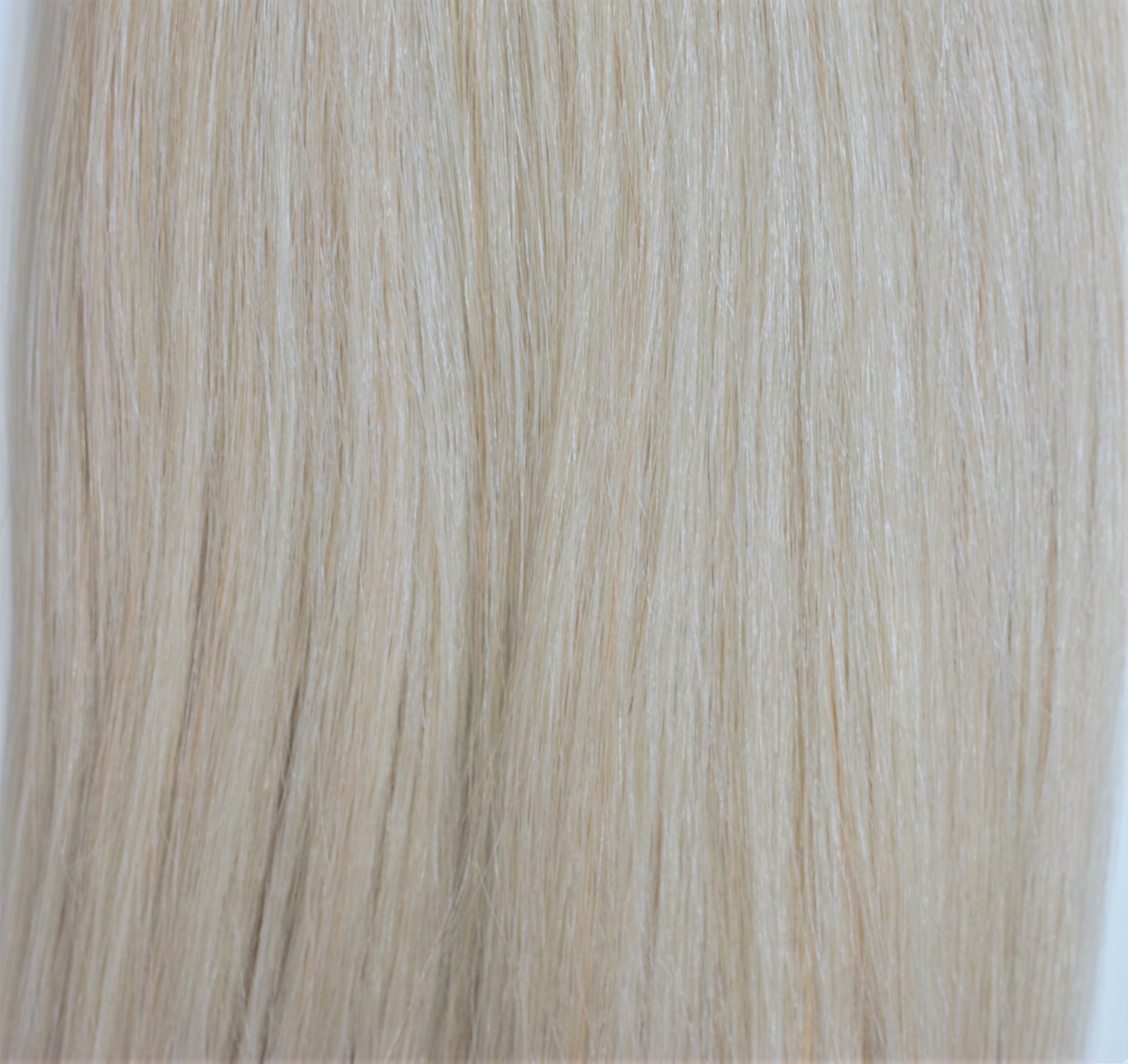 20" Weft Hair Extensions #60A/ Ice White - Platinum Lockz Hair Extensions & Supplies
