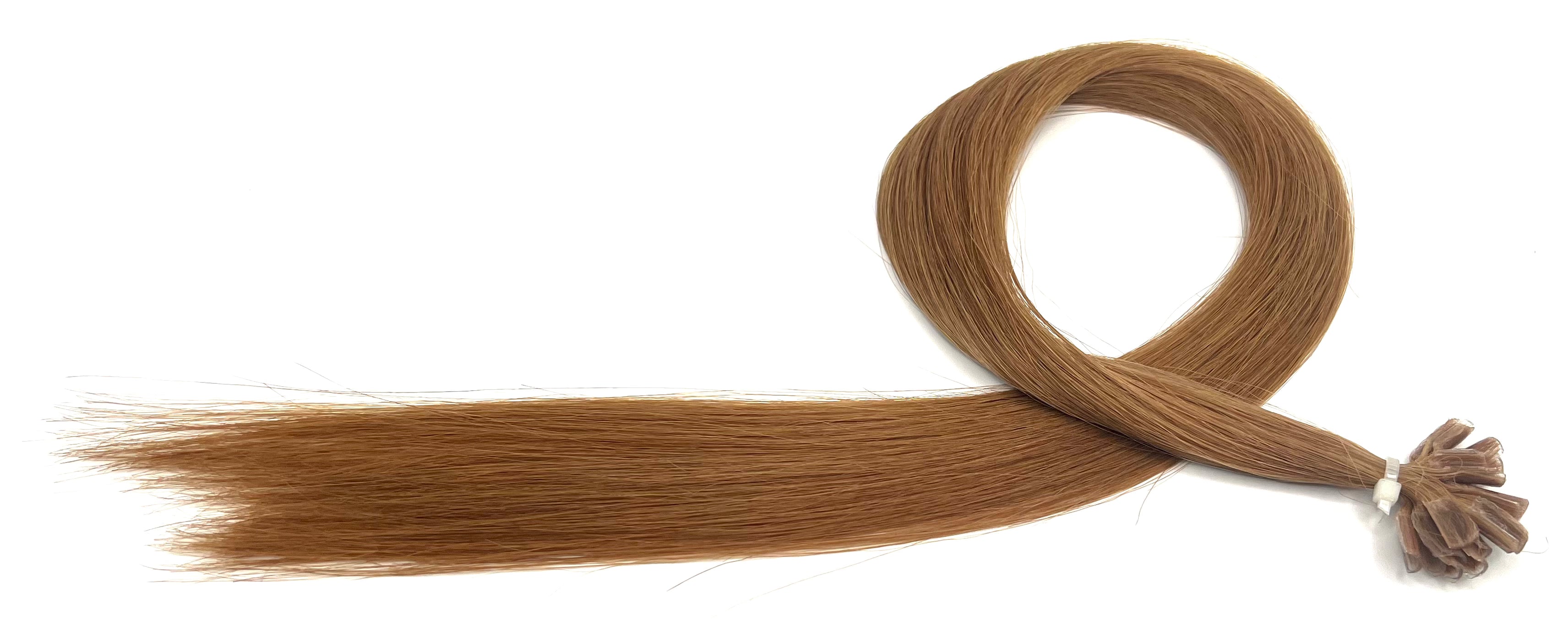 22" U-Tip Hair Extensions #6 Bella Brown - Platinum Lockz Hair Extensions & Supplies