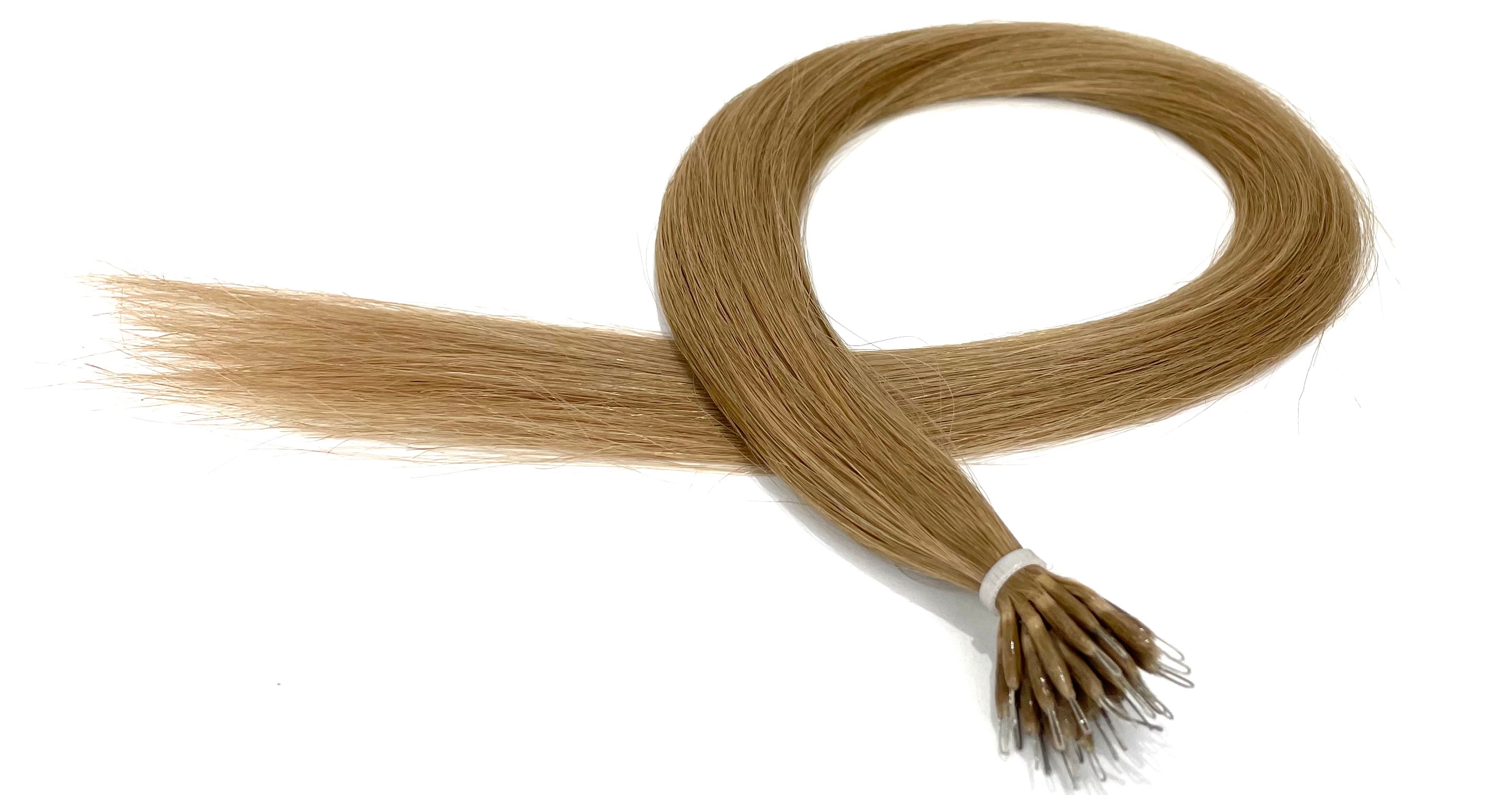 20" Nano Tip Hair Extensions #18 Sexy Cinnamon - Platinum Lockz Hair Extensions & Supplies
