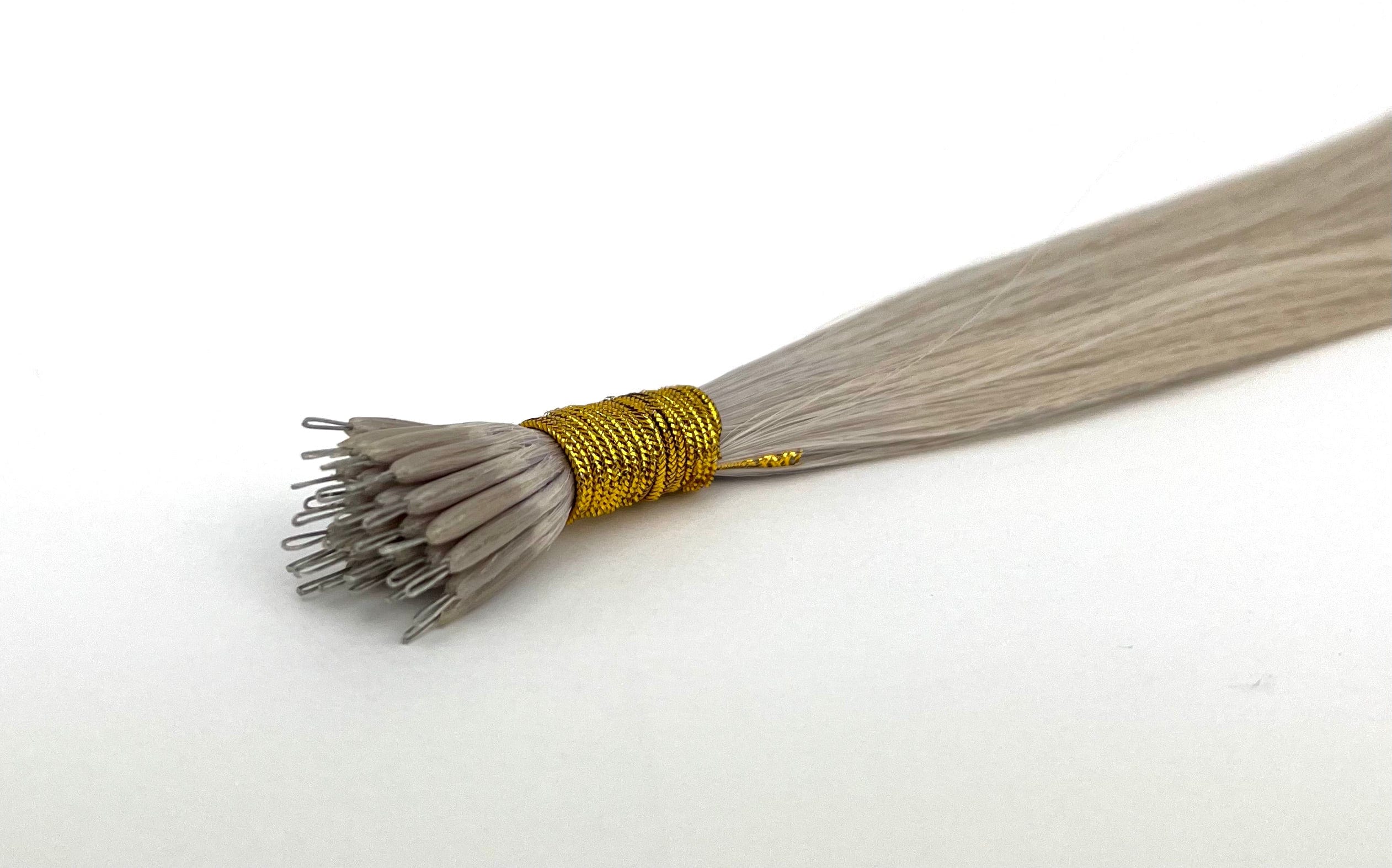 20" Nano Tip Hair Extensions #SILVER - Platinum Lockz Hair Extensions & Supplies