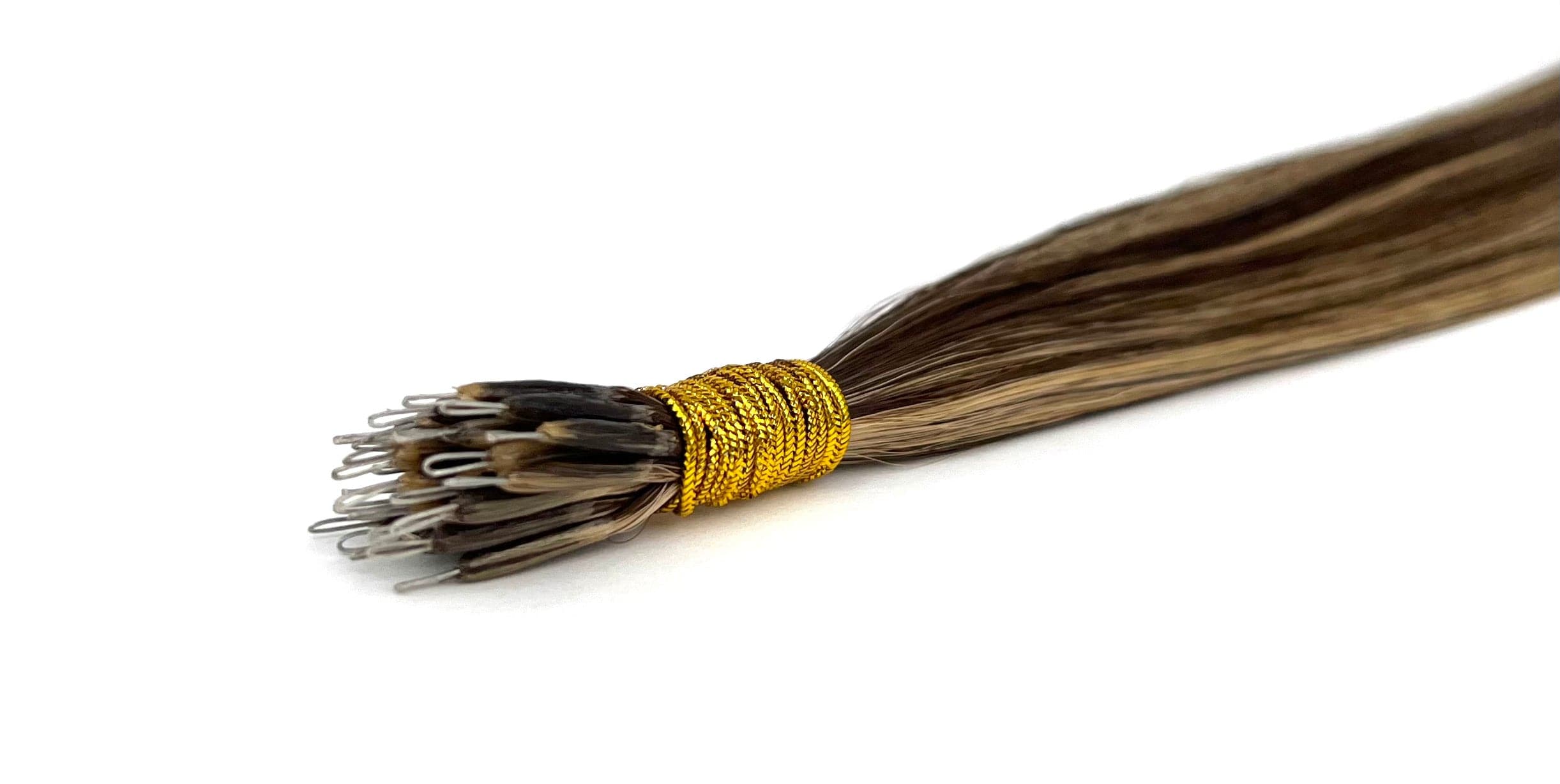 20" Nano Tip Hair Extensions #P3/27 Mars Bar - Platinum Lockz Hair Extensions & Supplies