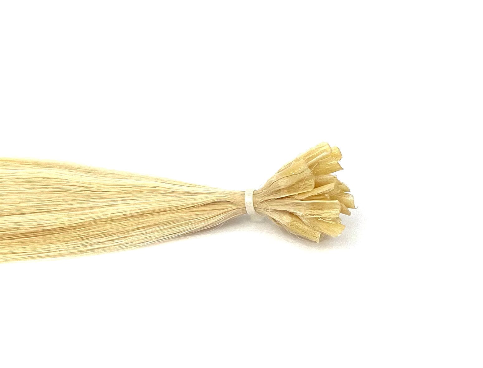 22" U-Tip Hair Extensions #60 Platinum Blonde - Platinum Lockz Hair Extensions & Supplies