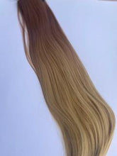 Load image into Gallery viewer, 24&quot; Synthetic Clip in Hair Extensions - #TCOPPER/22 - Platinum Lockz | Hair Extensions &amp; Supplies
