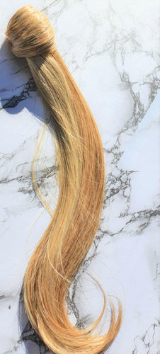 Clip in Ponytail - Heat Resistant Synthetic #R14/88 - Platinum Lockz | Hair Extensions & Supplies