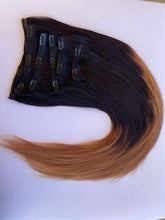 Load image into Gallery viewer, Hair Extensions | #1B/AUTUMN Clip In 24&#39;&#39; - Platinum Lockz | Hair Extensions &amp; Supplies
