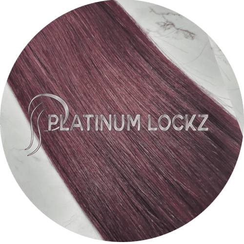 Platinum Lockz Hair Extensions & Supplies Clearance #99J Hair Extensions | I-Tip 22