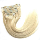 24" Clip In Hair Extensions #60 Platinum Blonde - Platinum Lockz | Hair Extensions & Supplies