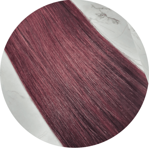 22" Clip In Hair Extensions #99J Berrylicious - Platinum Lockz | Hair Extensions & Supplies