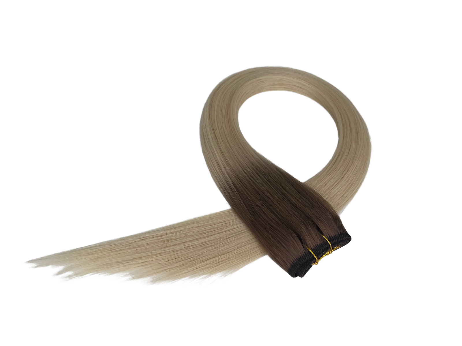 20" Remy Weft Hair Extensions #T8/60 Ombre - Platinum Lockz Hair Extensions & Supplies