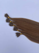 Hair Extensions | Remy Human Hair 20"SINGLE DRAWN Nano Tip #12 Bronde - Platinum Lockz | Hair Extensions & Supplies