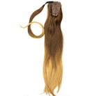 22" Pony Tail Hair Extension #T4/14 Ombre - Platinum Lockz | Hair Extensions & Supplies