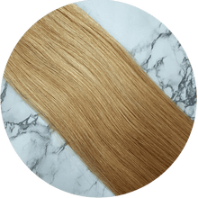 Load image into Gallery viewer, 22&quot; Pony Tail Hair Extenions #14 Butterscotch Blonde - Platinum Lockz | Hair Extensions &amp; Supplies
