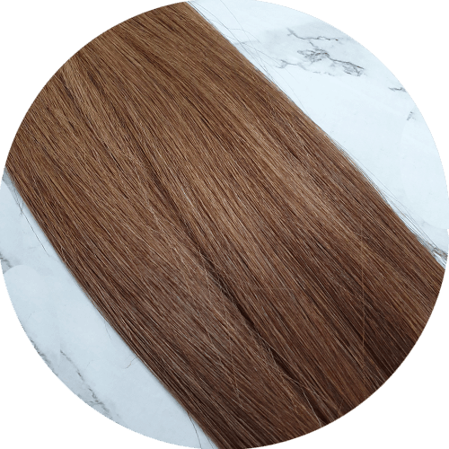 22" Pony Tail Hair Extensions #4 Rich Brown - Platinum Lockz | Hair Extensions & Supplies