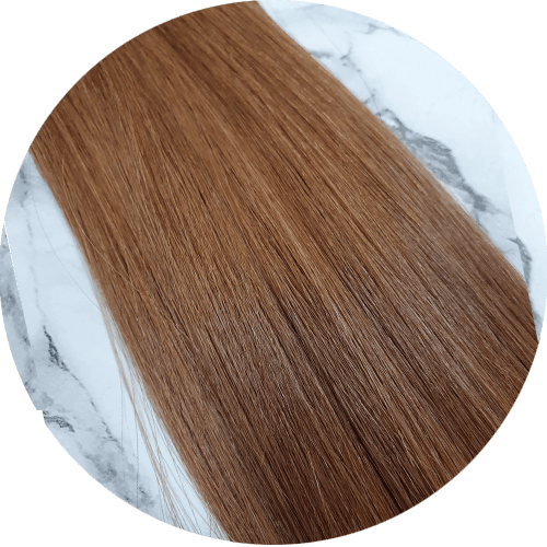 22" Pony Tail Hair Extensions #6 Bella Brown - Platinum Lockz | Hair Extensions & Supplies