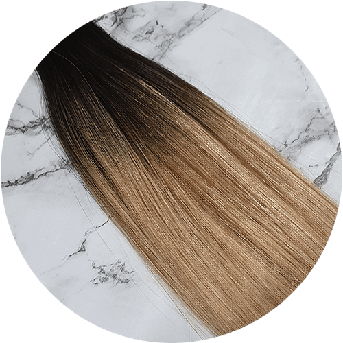 22" Pony Tail Hair Extension #T2/14 Ombre - Platinum Lockz | Hair Extensions & Supplies