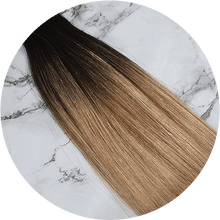 Load image into Gallery viewer, 22&quot; Pony Tail Hair Extension #T2/14 Ombre - Platinum Lockz | Hair Extensions &amp; Supplies
