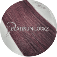 Load image into Gallery viewer, Hair Extensions | Remy European 20&quot; Tape #99J Berryliciuos - Platinum Lockz | Hair Extensions &amp; Supplies
