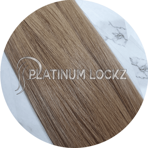 Hair Extensions | Remy Russian 22" Tape #12 Dirty Blonde - Platinum Lockz | Hair Extensions & Supplies