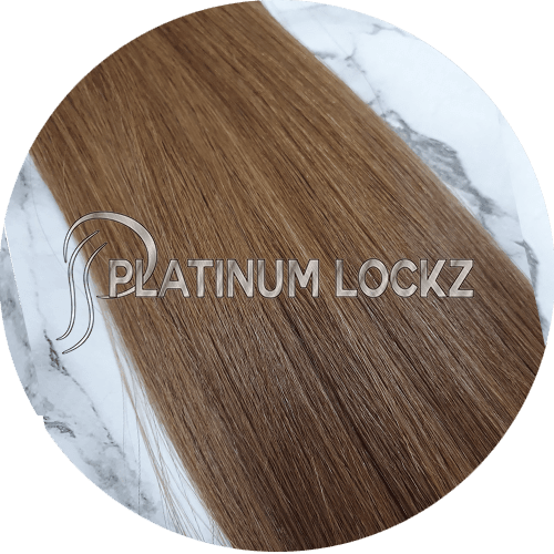 22" Tape Hair Extensions #6 Bella Brown - Platinum Lockz | Hair Extensions & Supplies