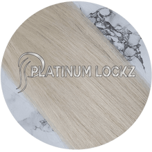 Load image into Gallery viewer, 26&quot; Tape Hair Extensions #60A Ice White - Platinum Lockz | Hair Extensions &amp; Supplies
