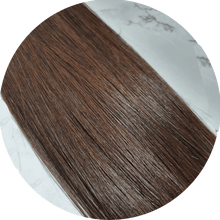 Load image into Gallery viewer, 22&quot; Weft Hair Extensions #2 Chocolate Brunette - Platinum Lockz | Hair Extensions &amp; Supplies
