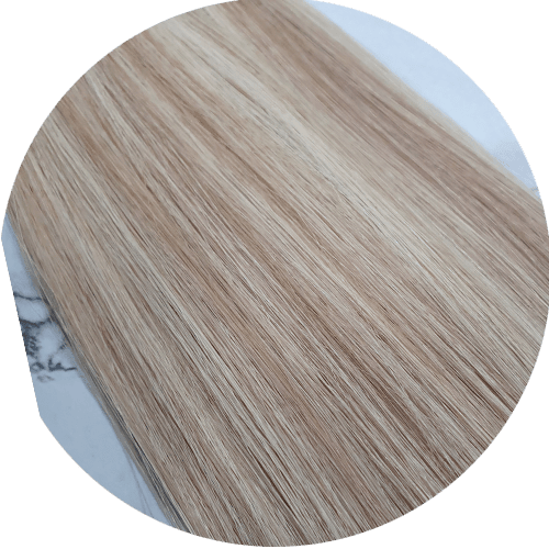 22" Weft Hair Extensions #P18-613 Sunkissed - Platinum Lockz | Hair Extensions & Supplies