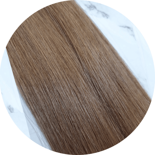 Platinum Lockz Hair Extensions & Supplies Weft Hair 22" Weft/ Weave Hair Extensions #12 Bronde