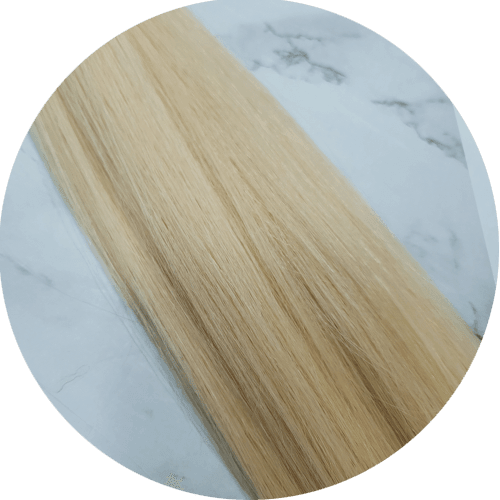 22" Weft Hair Extensions #22 Golden Blonde - Platinum Lockz | Hair Extensions & Supplies