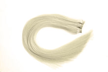 Load image into Gallery viewer, 22&quot; Weft Hair Extensions #60 Platinum Blonde - Platinum Lockz | Hair Extensions &amp; Supplies
